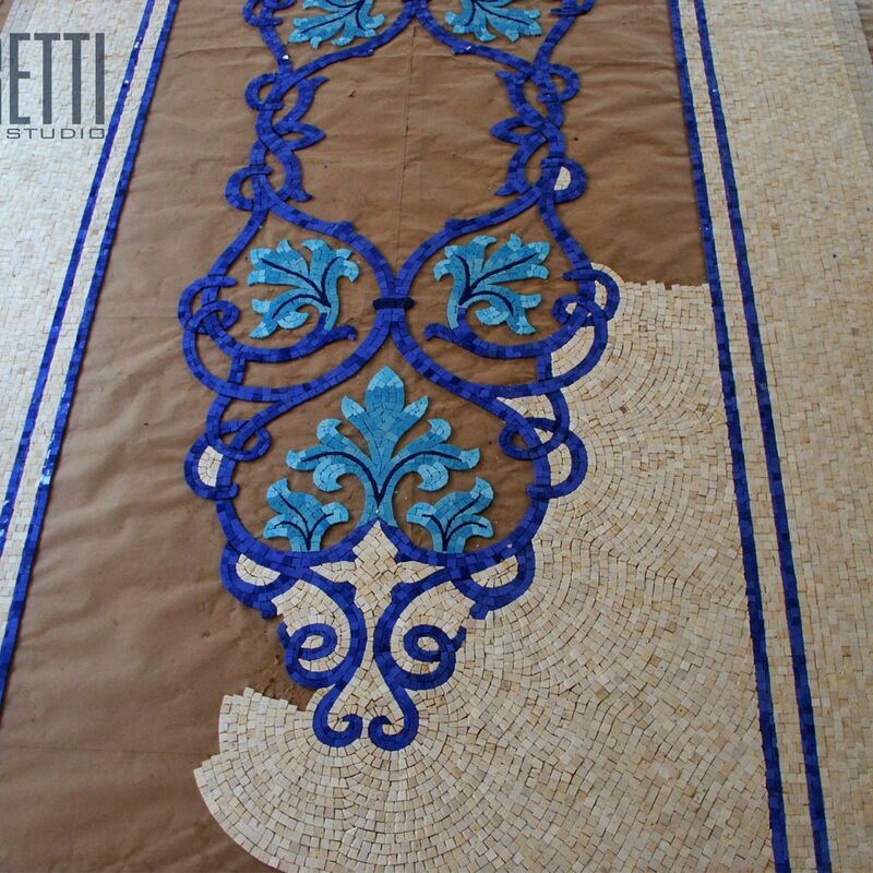 -     Hand made marble and glass production.